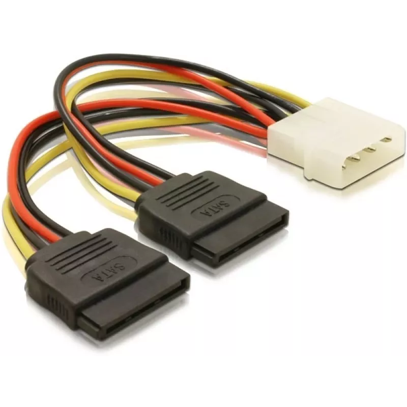 Cavo di alimentazione SATA HDD 2x DeLOCK 60102 0,112 m