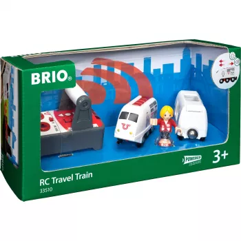 World IR-Express treno da viaggio, veicolo giocattolo bianco