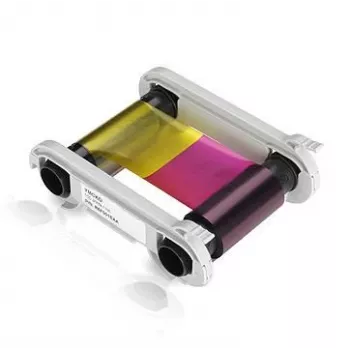 Nastro Evolis High Trust YMCKO - colore (ciano, magenta, giallo, nero resina, strato protettivo trasparente) - nastro (colore) - per Evolis Primacy, Zenius