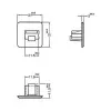 Copertura di sicurezza per presa RJ-45 DeLOCK 64019
