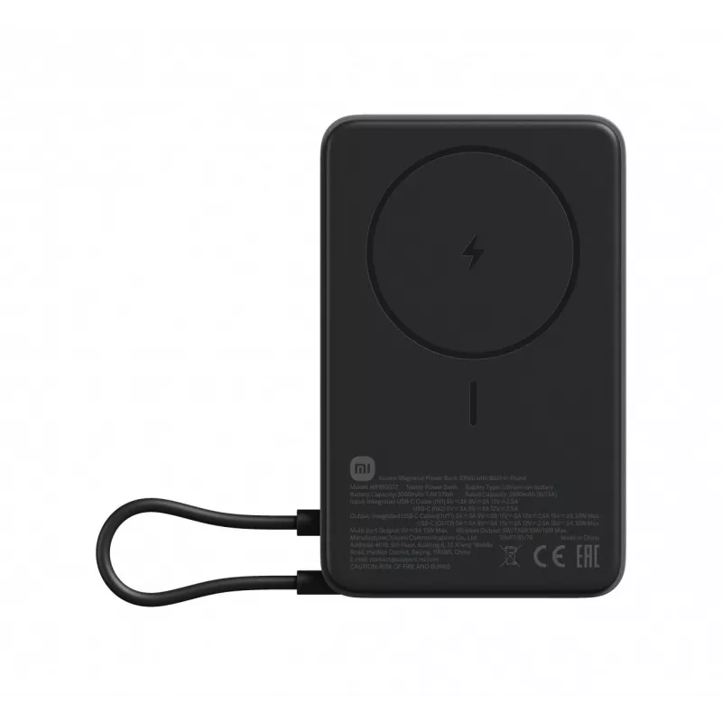 Xiaomi Power Bank 33W Magnetic 10000mAh, grigio (BHR08P9GL)