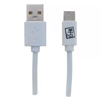 Cavo USB 2GO 795925 1m Micro-USB B USB C USB 3.2 Gen 1 bianco