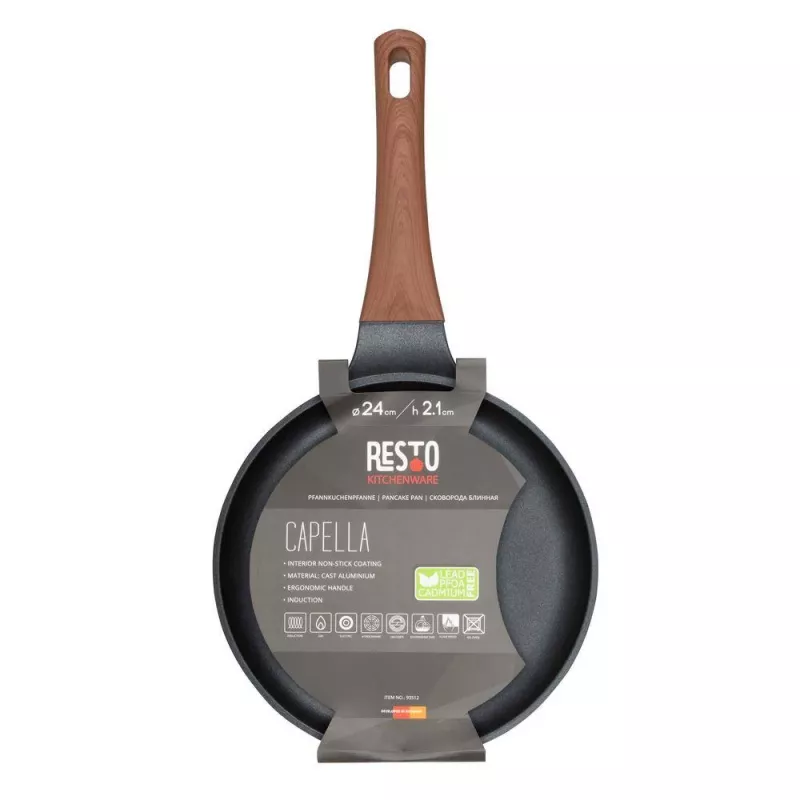 Padella per crêpe D24 H2,1CM/93512 Resto