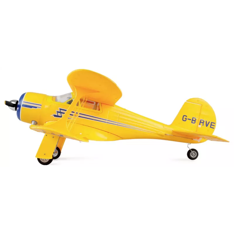 Aeromodello RC Amewi AMXFlight Beech D17s 3D/6G RTF — giallo, modello pronto al volo