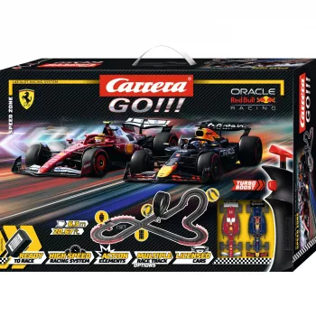 Pista slot car CARRERA GO!!! Speed Zone Set — pista da corsa elettrica modulare