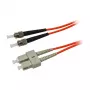 Synergy 21 1,0 m OM2 ST - SC - ST - SC - maschio/maschio - OM2 - arancione - multimodale (S216252)