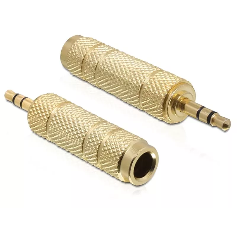 Adattatore cavo DeLOCK 65360 3,5 mm su 6,35 mm oro
