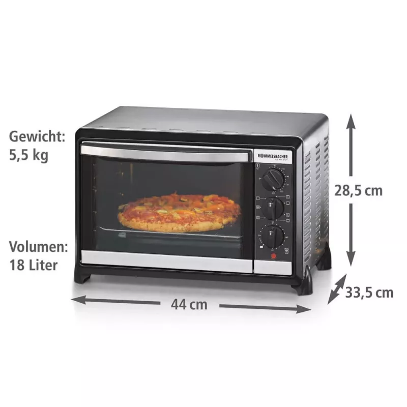 Mini-forno Rommelsbacher BG 1055/E
