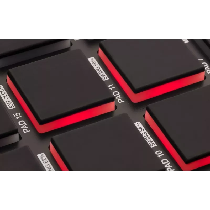 Mixer audio Akai MPD218 nero 16 pad USB MIDI Controller