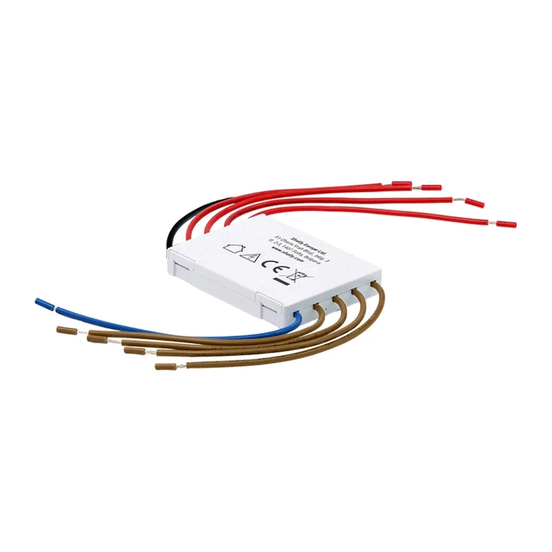 Disaccoppiatore a 4 canali Shelly Shelly_4CD 230V – interfaccia relè per guida DIN per quattro circuiti