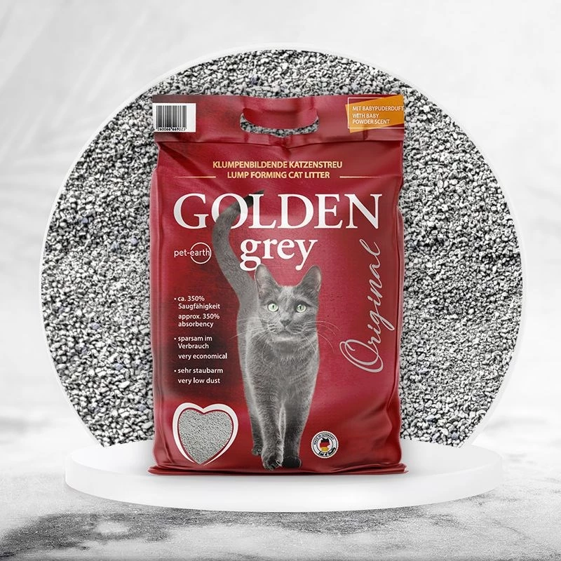GOLDEN Grau Original - lettiera per gatti al bentonite - 7kg