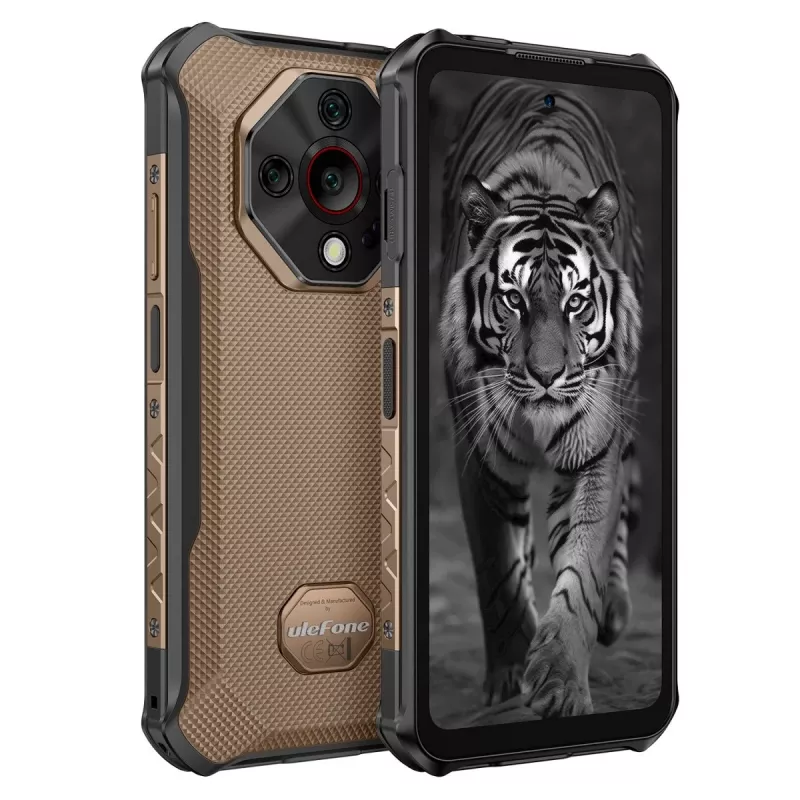 Smartphone UleFone Armor X16 6 inch 128 GB Sand Dune, classe di efficienza energetica A
