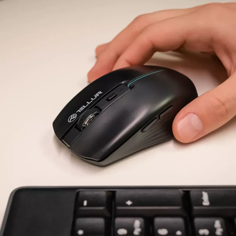 Tellur Silent Click mouse senza fili nero