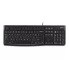 K120 Tastiera con filo, con filo, USB, QWERTZ, nero