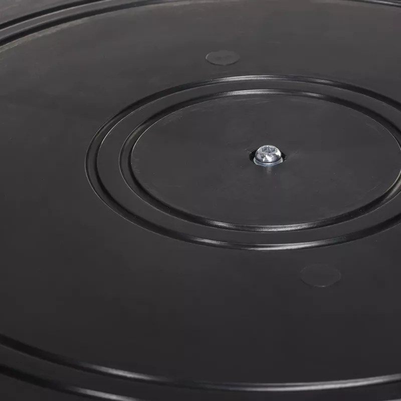 Cuscino rotante ortopedico ActionMed PO600AM — cuscino rotondo, rotazione 360°, 1,5 kg, nero