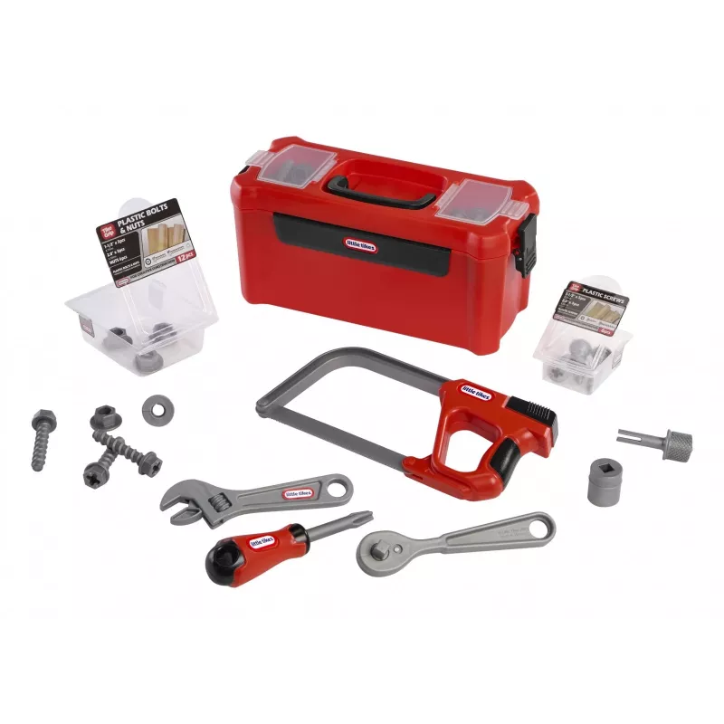 Little Tikes Creative Construction set cassetta degli attrezzi giocattolo
