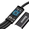 Cavo USB Baseus Rapid 3-in-1 1,5 m USB A USB C/Micro USB A/Lightning nero
