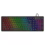 Tastiera gaming Savio Galaxis USB QWERTY US inglese nero