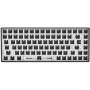 Sharkoon SKILLER SGK50 S3 Barebone tastiera da gaming - tastiera da gaming completamente personalizzabile con layout 75%, Hot-Swap, illuminazione RGB, layout QWERTZ