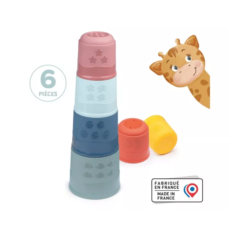 Little Smoby Magic Tower piramide d'acqua impilabile