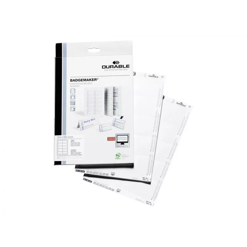 Durable 1455-02 bianco
