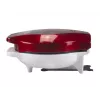 Beper BT.603Y Party Line piastra per waffle, piastra antiaderente da 18 cm