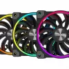 Ventola per case ALPENFÖHN Wing Boost 3 120mm ARGB, confezione da 3, nero