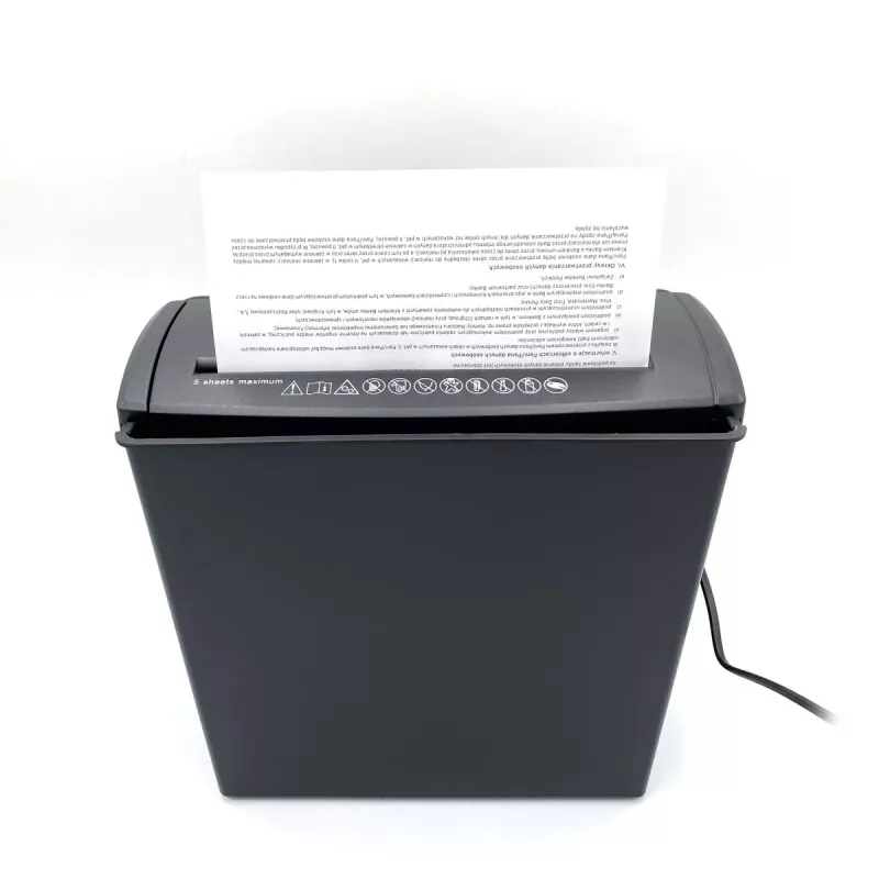 DISTRUGGIDOCUMENTI - Distruggidocumenti. Taglia carta, pellicola, dischi CD/DVD, carte di credito. (MT215)