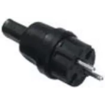 Spina di rete Bachmann 740.002 nero