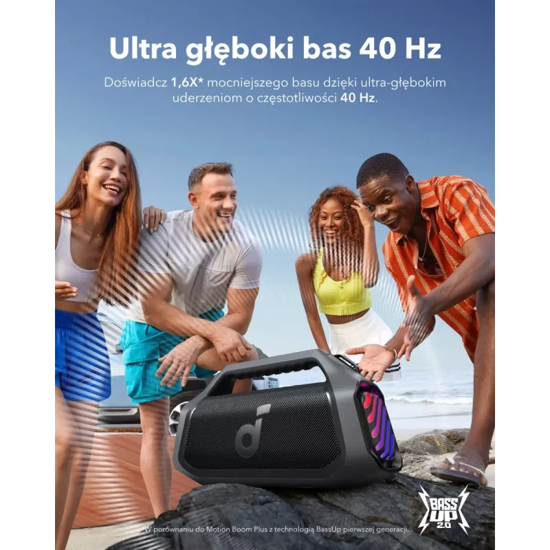 Sistema di Altoparlanti Portatile 2.1 Anker Soundcore Boom 2 Plus 140 W