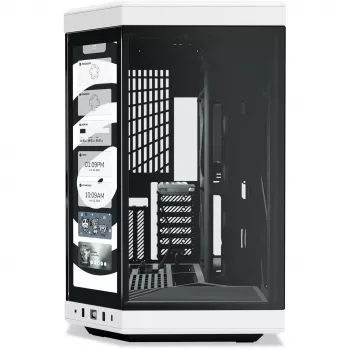 HYTE Y70 Touch Infinite Midi Tower nero, bianco