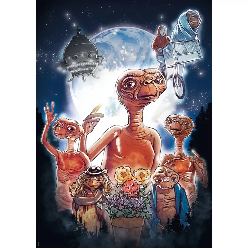 E.T. L'extra-terrestre - Avventura di un alieno, Puzzle 1000 pezzi