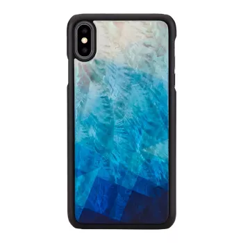 Custodia per cellulare iKins per iPhone XS Max — blausee finitura nera