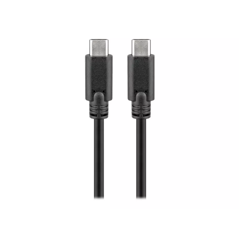Cavo Goobay USB-C™ 3.1 Generation 1, nero, 3 m - connettore maschio USB-C™ > connettore maschio USB-C™ (66509)