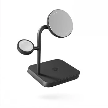 ZENS ZEAPDC01/00 caricabatterie per dispositivi mobili cuffie, smartphone, smartwatch, tablet nero AC ricarica wireless ricarica rapida interno