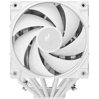 Dissipatore ad aria per processore DeepCool AK620 G2 WH, ventola da 120 mm, supporta LGA1700/1200/115x e AM4/AM5, bianco