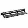 Patch panel 1U LANBERG PPKS-1124-B, 24 porte, 1U, ABS, nero, 482,6×44,5×154 mm