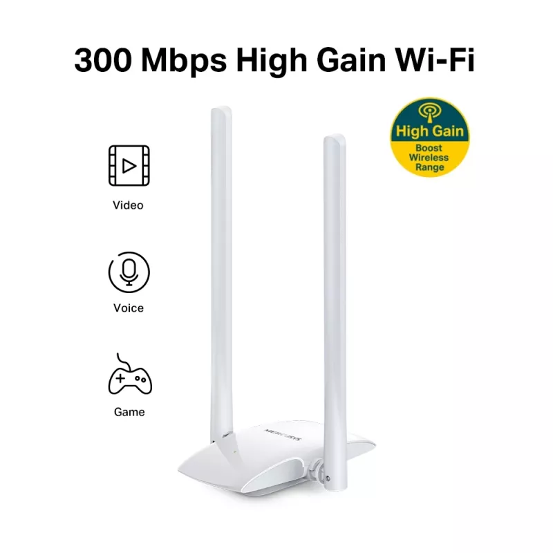 Adattatore USB wireless Mercusys MW300UH