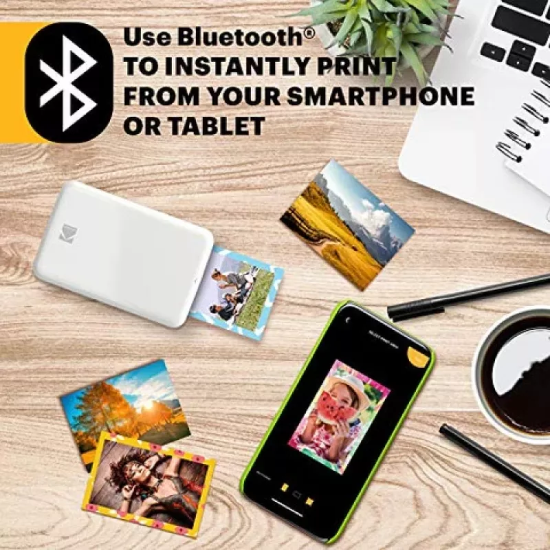 Kodak STEP RODMP20AMZW stampante fotografica mobile ZINK 2x3'' Bluetooth