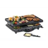 Steba RC 28 griglia raclette in ghisa, 1400 W, 8 padelline, nera