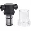 Alphacool ES Big Inline filtro antiparticolato 2x G1/4 IG, nero/trasparente (29145)