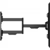 Goobay Pro supporto da parete per TV Pro FULLMOTION (L) wide Range, nero – per televisori da 94,00 cm (37 inch) a 177,80 cm (70 inch) (94–178 cm), Full-Motion (orientabile e inclinabile) fino a 70 kg (499