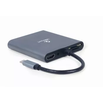Gembird a-CM-COMBO6-01 dock per laptop/replicatore di porte USB 3.2 Gen 1 (3.1 inch)