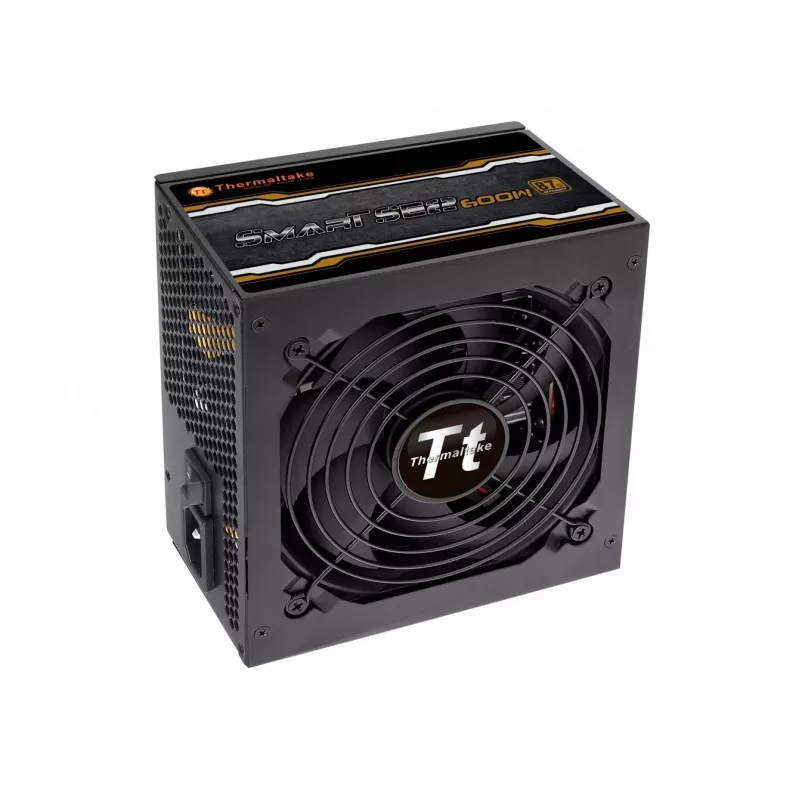 Alimentatore Thermaltake Smart SE2 600W ATX semi-modulare, efficienza 86%, ventola 120 mm