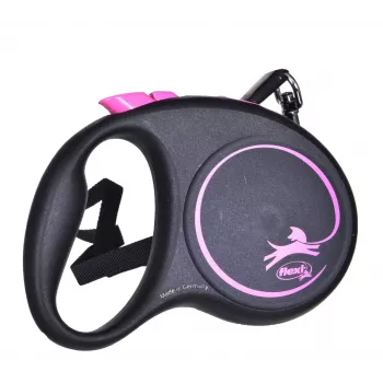 Flexi Black Design S 5 m guinzaglio automatico per cani