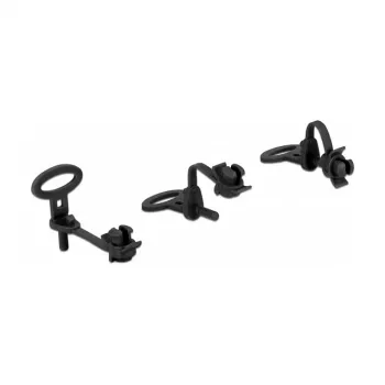 Distanziali per circuiti stampati DeLOCK 60190 nero 10 pezzi