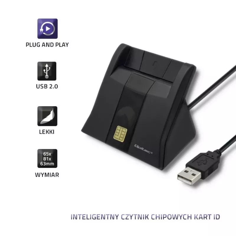 Lettore RFID Qoltec 50643
