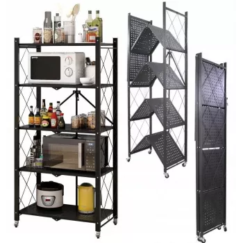 Scaffale portautensili da giardino Topeshop Storage Rack FS005 freestanding acciaio zincato