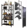 Scaffale portautensili da giardino Topeshop Storage Rack FS005 freestanding acciaio zincato