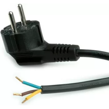 ROLINE - Cavo di alimentazione - CEE 7/7 (SCHUKO) (M) a senza connettore - AC 230 V - 16 A - 3 m - nero (19.08.1111)